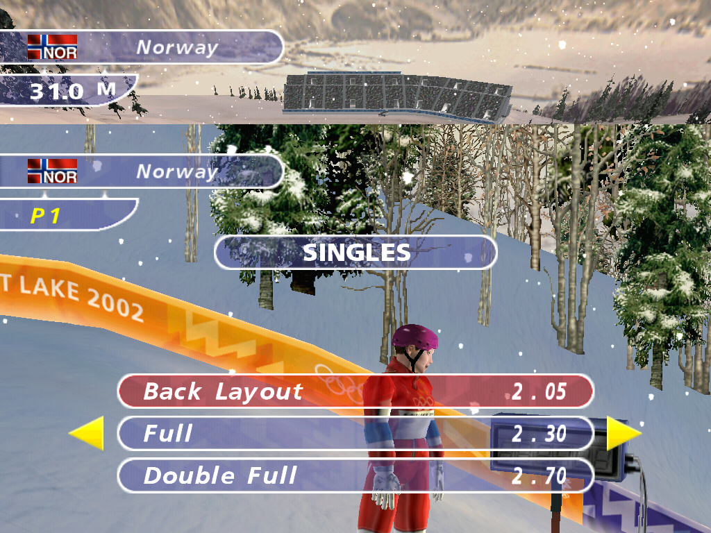 Salt Lake 2002 screenshot 5 for Playstation 2